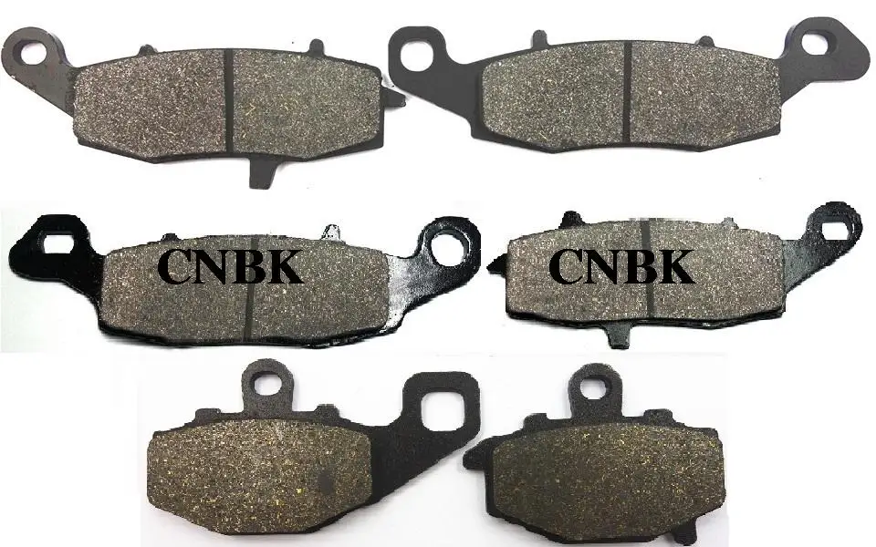 Набор тормозных колодок для KAWASAKI 650 ER-6F EX NINJA650 ER6F/N ER6 F N 2007 2008 2009 2010 2011 2012 2013 2006-2014