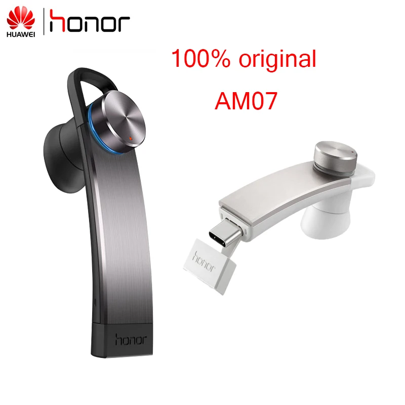 Huawei оригинальный Honor AM07 для P12 P10 Mate10 с Bluetooth 4 1 наушники поддержкой микрофона USB / Type