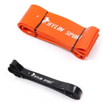 

Expander Black And Orange Combination Cheaper Natural Latex 41" Strength Resistance Bands Pull Up Strengthen Muscles Band