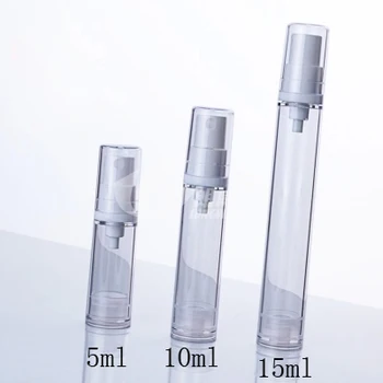

15ml empty small airless perfume plastic spray bottles 15cc travel size airless spray container bottle atomizer perfume bottles,
