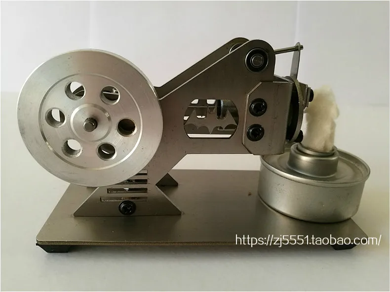 

Metal fire-breathing Stirling engine model physical educational toy