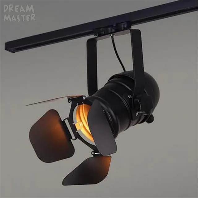 industrielle zeitgenössische beleuchtung trendomat vintage e27 track licht loft industrielle scheinwerfer schiene schwarz lampe mit torblende kleidung shop aliexpresscom industrielle zeitgenössische beleuchtung trendomat vintage e27 track licht loft industrielle scheinwerfer schiene schwarz lampe mit torblende kleidung shop aliexpresscom