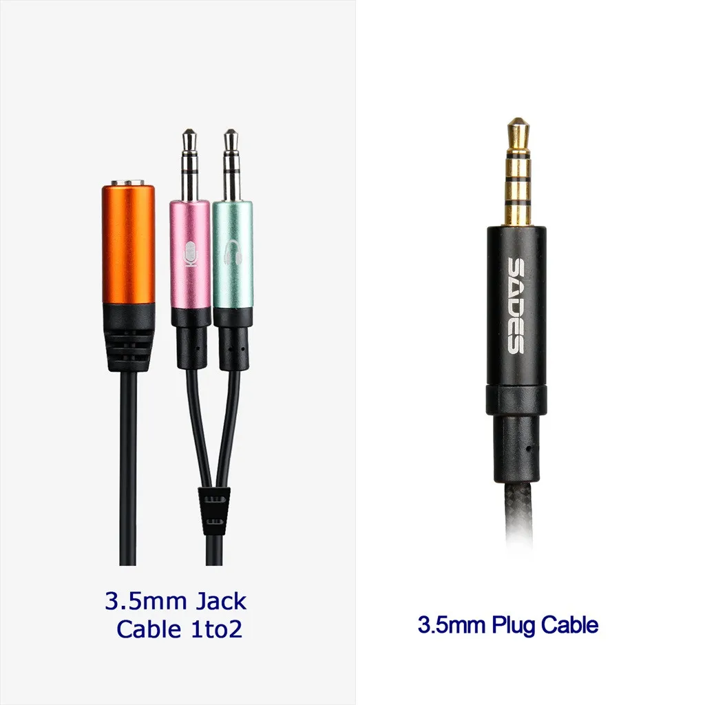 SADES SA935 Wired Gaming 3 5 Headphones With Microphone Music Earbuds Stereo Gaming Earphone Headset For PS4 YE5 9