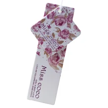 50 шт./лот ткань бирки с печатью шляпа теги для весь салов бумаги бирка