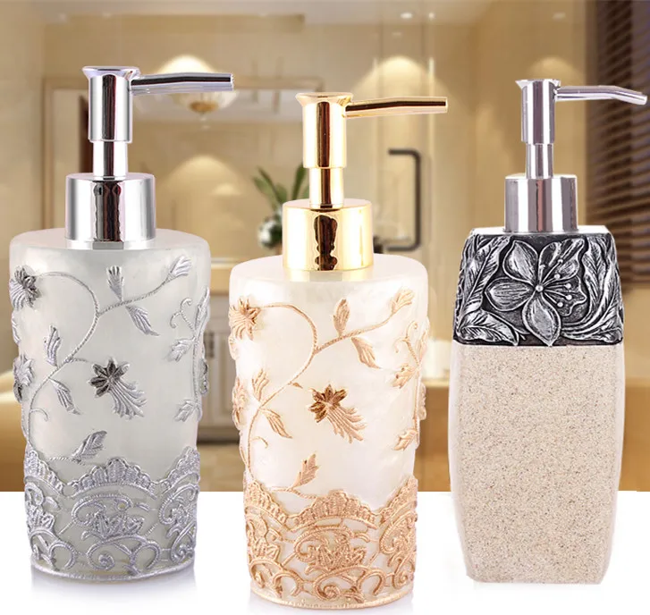 NEWYEARYEAR European Resin liquid soap dispensers Emulsion Bottles Latex Bottles Bathroom