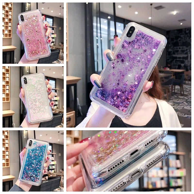 

Case for samsung J4 J6 Plus j3 j4 j6 j7 j8 2018 j5 j7 Prime J310 510 710 J330 530 730 Pro Glitter liquid quicksand Phone cases