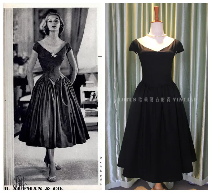 50s midi dress