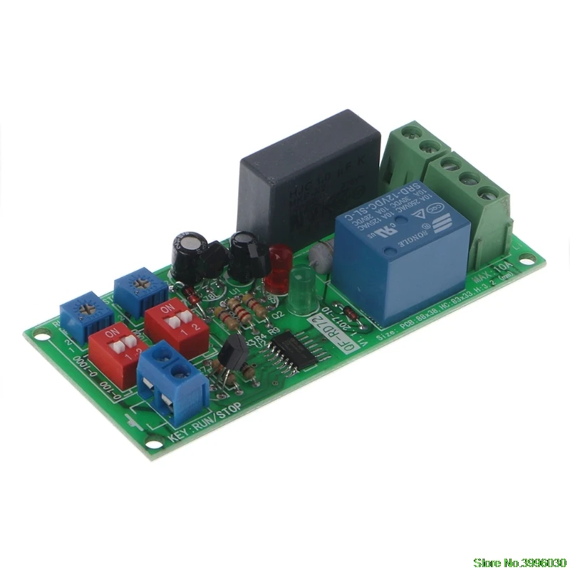 

Cycle Delay Timing Timer Relay Switch Turn ON/OFF Module AC 110V 120V 220V 230V
