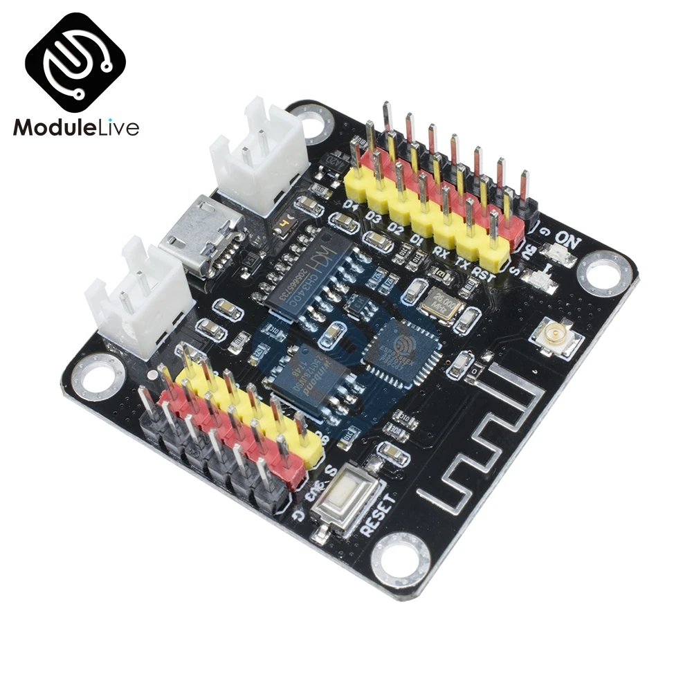 Беспроводной модуль CH340 ESP8266 CH340G Micro USB 5 В 3 Wi Fi 32 бит|Детали и аксессуары для