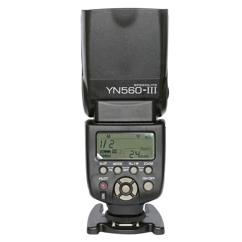 Новинка Yongnuo YN560 III YN-560III Беспроводная вспышка Speedlite с ЖК-экраном YN-560II обновленная вспышка для камеры Nikon Canon Pentax