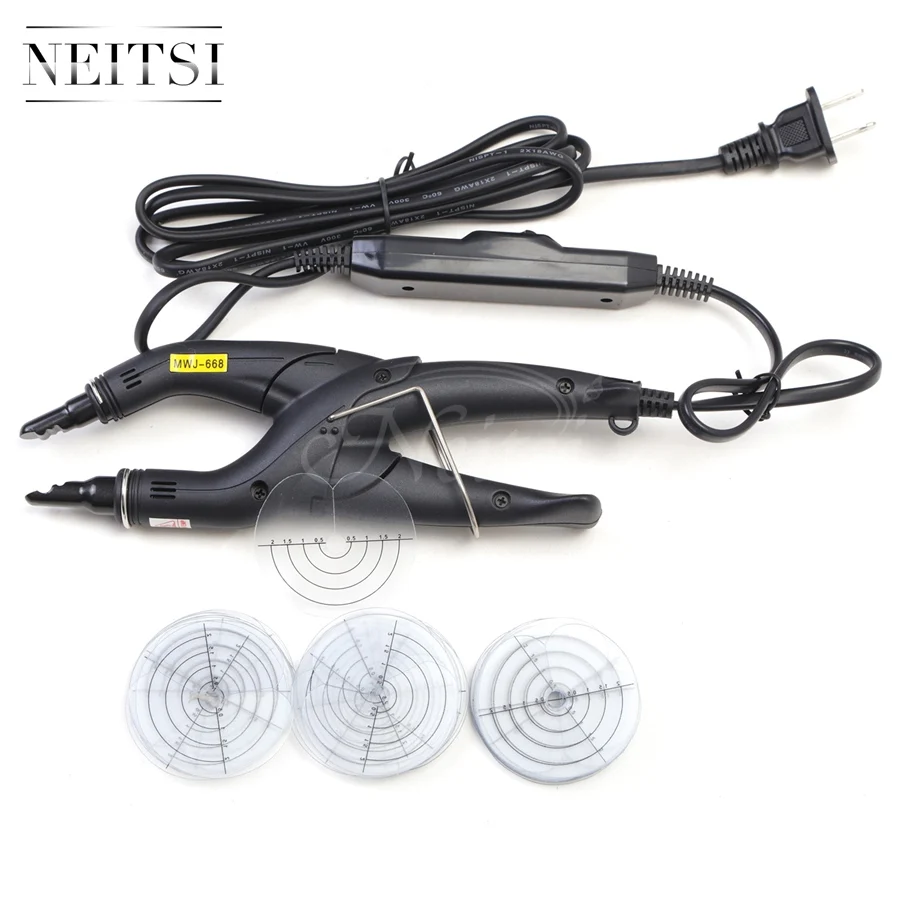 50 шт. коннекторы для наращивания волос с кератином|heat protector|hair extensions connectorbonding tool |