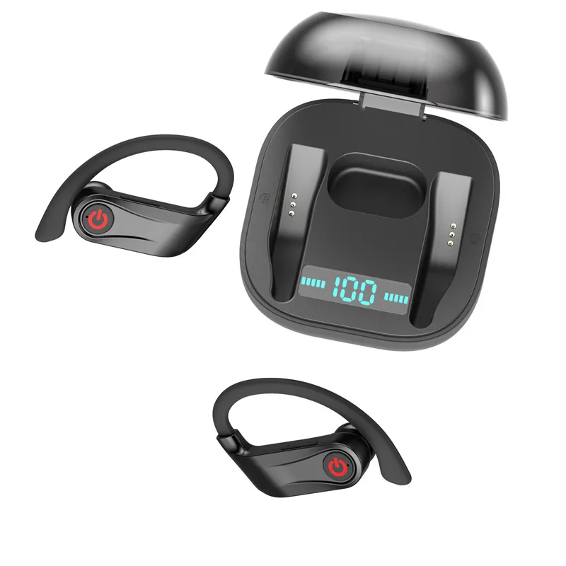 

LEORY Q62 TWS Earphone bluetooth 5.0 Wireless Stereo Three Power Display Headphones Sports With Mic for Xiaomi