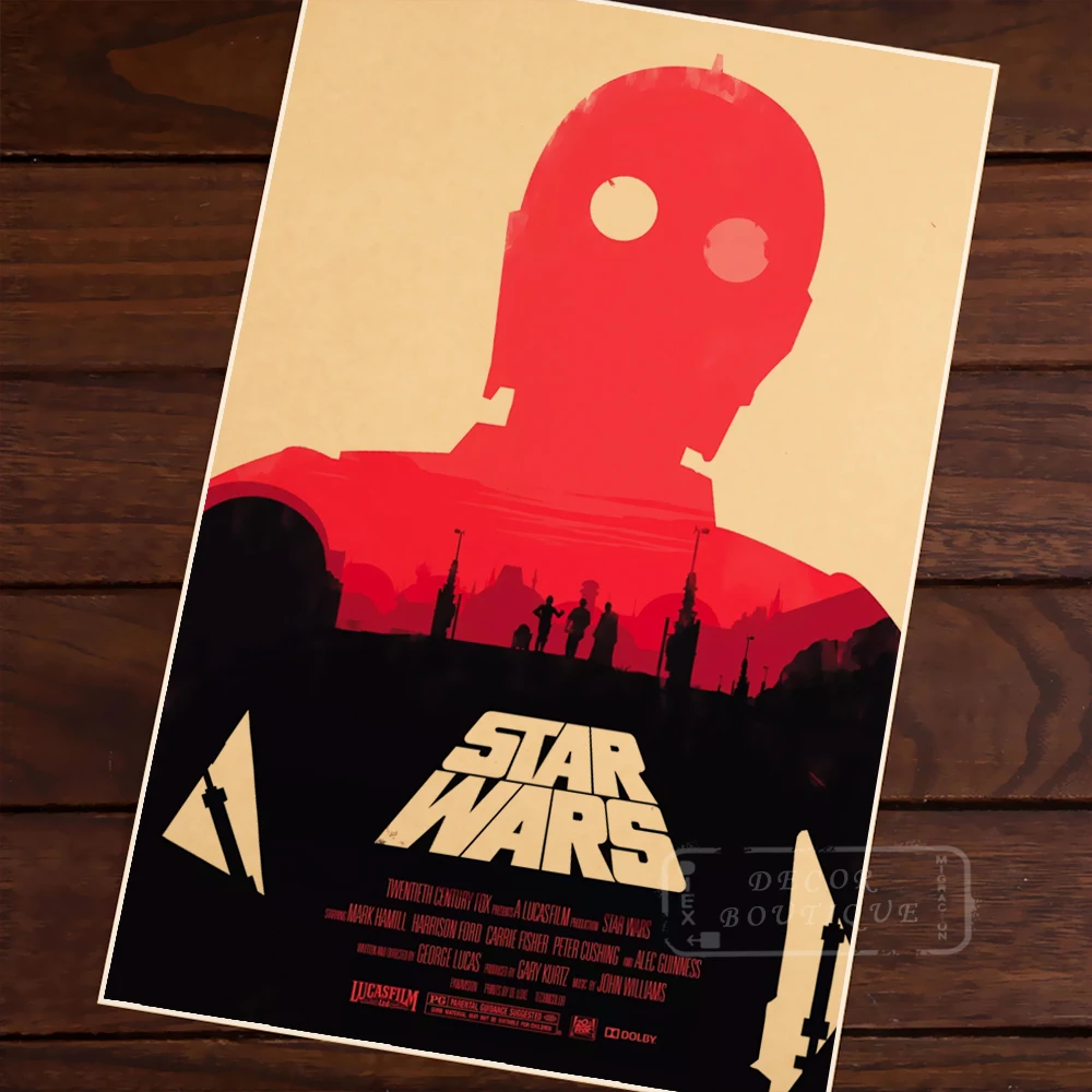 Olly Moss Empire Soldier Room Frame Vintage Kraft Decorative Poster DIY Wall Canvas Sticker Delicate Home Bar Decor Gift | Дом и сад