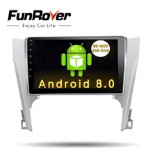 FUNROVER 10 1 Android8 0 car dvd player multimedia stereo radio navi font b gps b