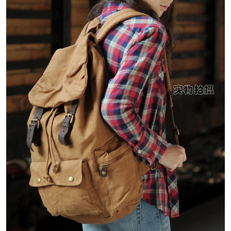 black fashion backpack women's