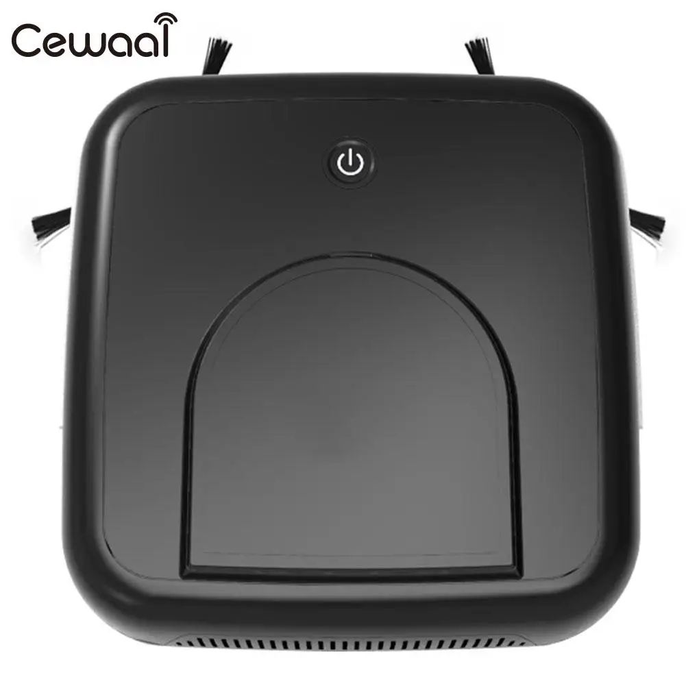 

Cewaal Smart Cleaner Quadrate Automatic Wet and Dry Floor Cleaner Sweeper Quiet Rechargeable Auto Cleaning Robot
