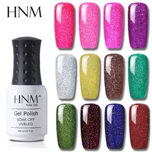 HNM 12 шт./лот Набор Блестящий неоновый УФ Гель-лак Набор лаков набор инструментов для лака набор для маникюра