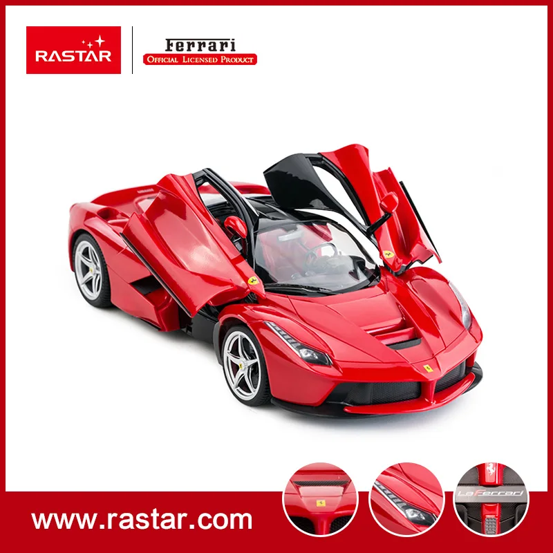 Rastar лицензированный 1:14 Ferrari LaFerrari Интеллектуальный Радиоуправляемый автомобиль игрушки для детей с дистанционным управлением бензиновый автомобиль для мальчиков игра 50100