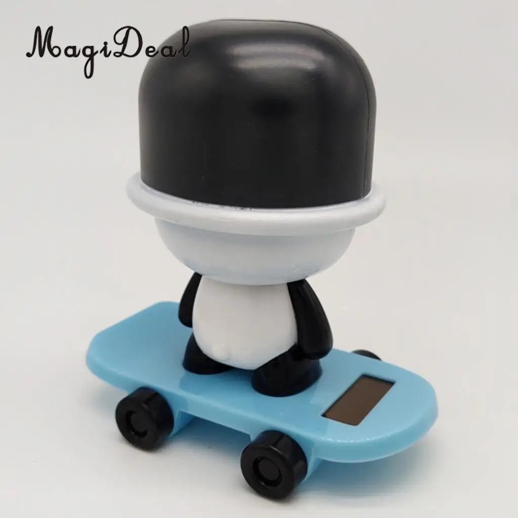 Solar Power Dancing Animal Model Swing Figure Statue Figurine Kid Science Toy Xmas Gift Home & Car Desk Decor
