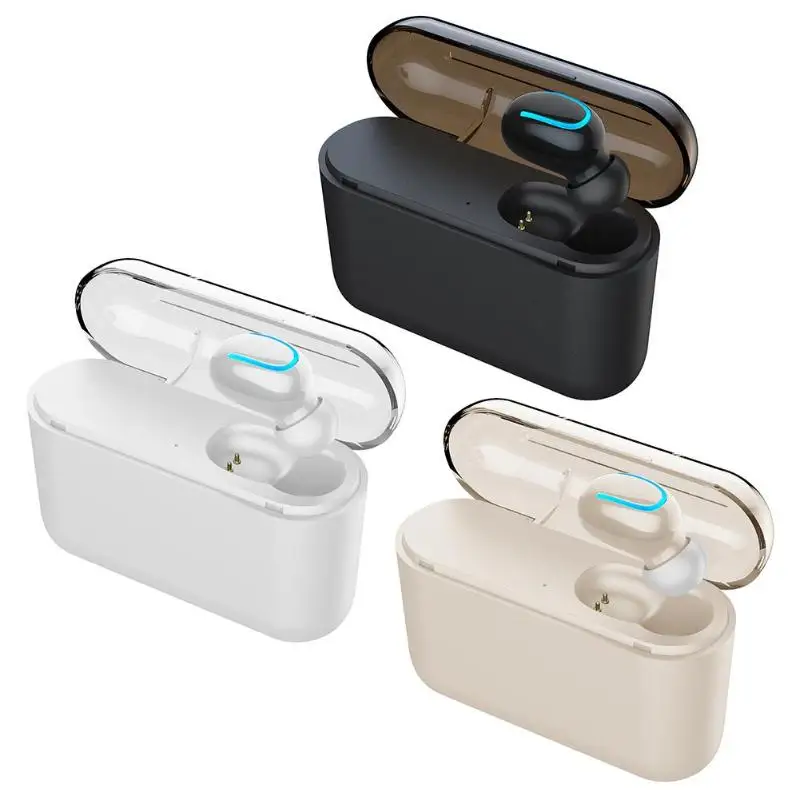 Q26 single ear headset true wireless Bluetooth earbuds 1500mAh charger shell 5.0 automatic boot / shutdown paired small body Q26 single ear headset true wireless Bluetooth earbuds 1500mAh charger shell 5.0 automatic boot / shutdown paired small body