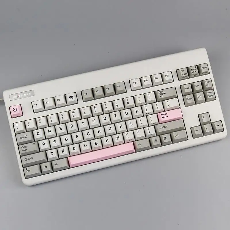 HFSECURITY Static Capacitance Keyboard Keycaps Colorful ESC Enter Space