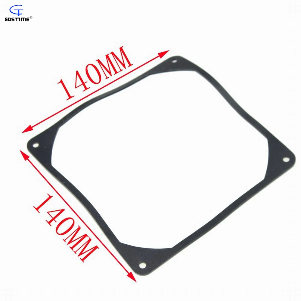 1 PCS Black 14cm 140mm Fan Anti vibration Gasket Silicone Shock