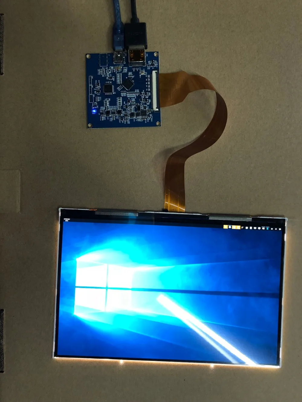 Светильник отверждаемый ЖК экран 8 9 дюйма + плата драйвера HDMI порт комплект TFTMD089030