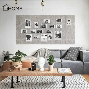 

Nordic Felt Letter Board Message Board Home Office Decor Board Photo Display Board Kid's Room Wall Decoration Wall Decal Art
