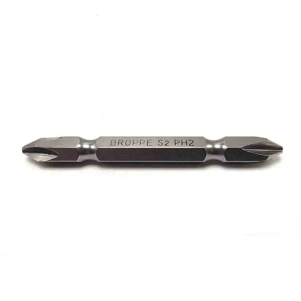 

1pc 1/4" Hex Shank 65mm Long Ph2 Screw Driver Hex Bits Double Ended Screwdriver Bits 2 Magnetic Impact Power Drill Bit