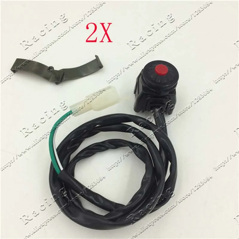 2pcs dirt bike kill switch pit bike pocket bike mini bike flameout