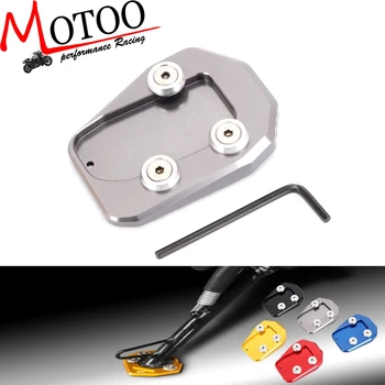 

Aluminum Motorcycle Side Stand Pad Enlargement Plate Kickstand Extension for YAMAHA MT-09 XSR900 TRACER 900 SPORT TRACKER 14-16