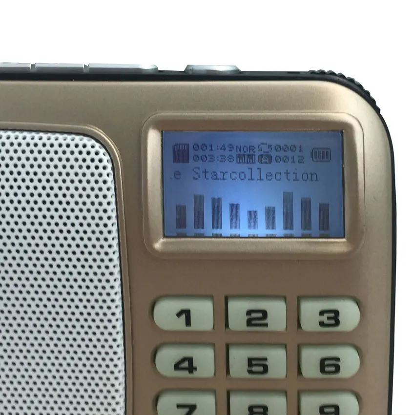 Rolton W505 Мини Portable Speaker Box Поддержка TF Карт MP3 WAM WAV Fm-радио Наушники Фонарик СВЕТОДИОДНЫЙ Свет Записи Звука