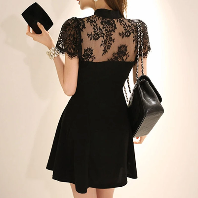 H-Han-Queen-Sexy-See-Through-Lace-Patchwork-Dress-Women-2019-Summer-Nightclub-Party-Mini-Dresses (5)