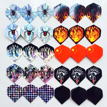 

30PCS cool darts wing Dardos feather mixed style professional darts wing tail outdoor sports