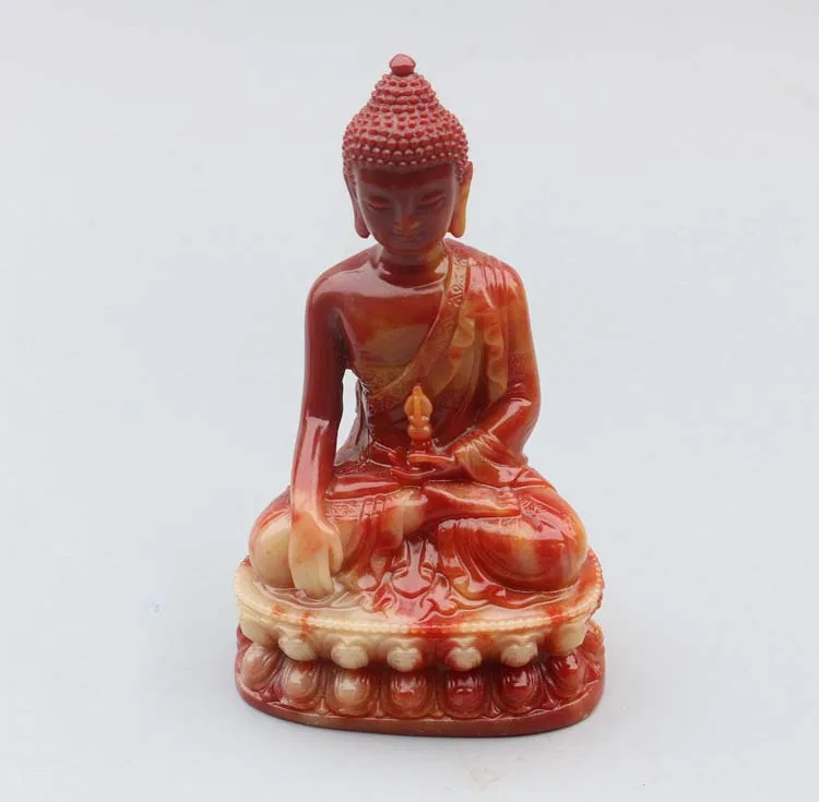 

Wholesale Buddha figure # TOP efficacious HOME family Protection Talisman # Retro jade stone FENG SHUI Buddha statue
