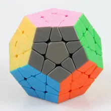 Новый Даян Megaminx 1 12-ось 3-го ранга Додекаэдр Magic Cube Stickerless Скорость Головоломка Кубики Игрушки для малыша Ребенок Свободный Корабль