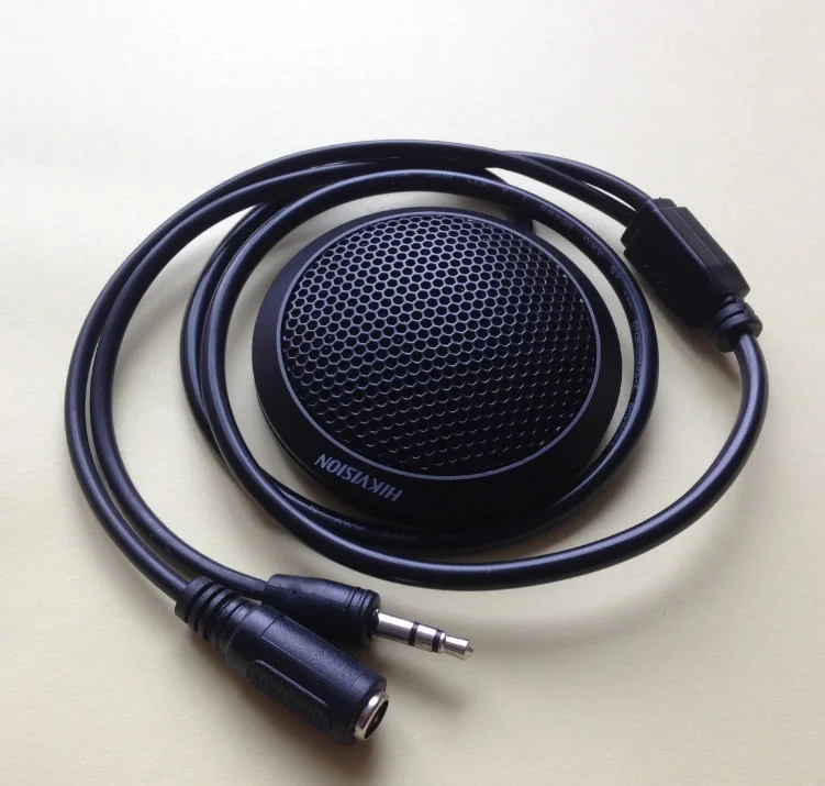 HIKVISION настольный микрофон DS-2FP2121 прямой вставки 3,5 мм для полицейской пробной голосовой ip-камеры запись звука