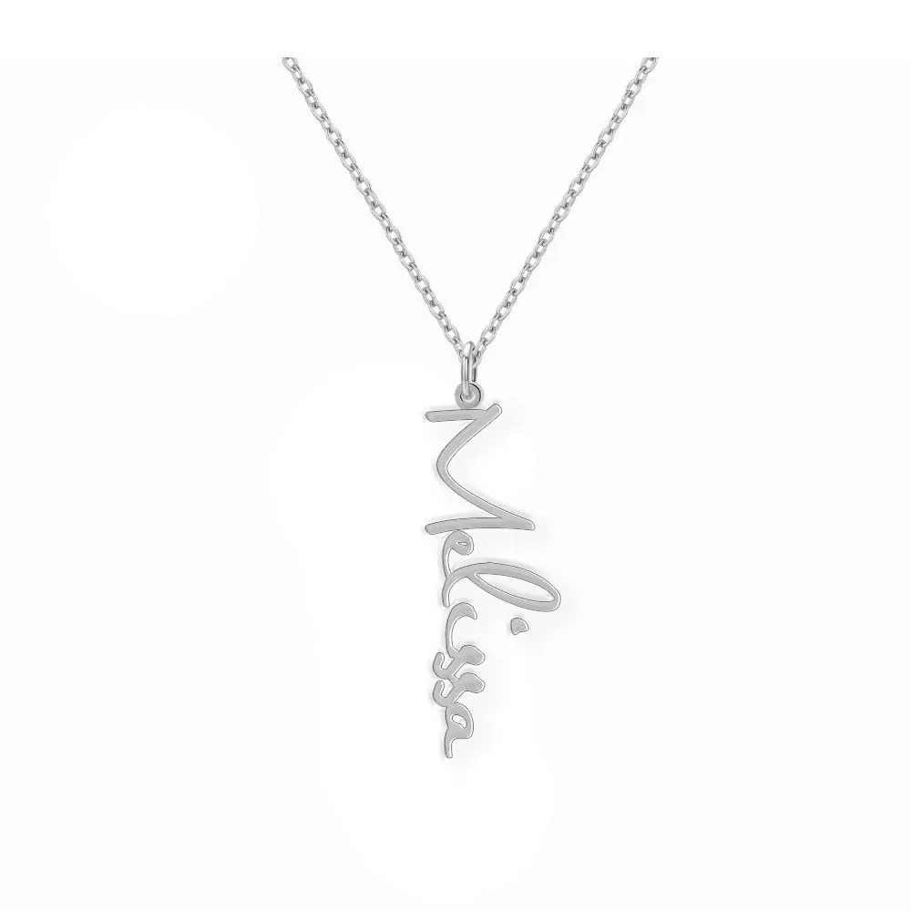 Customize Personalized Vertical Pendant 