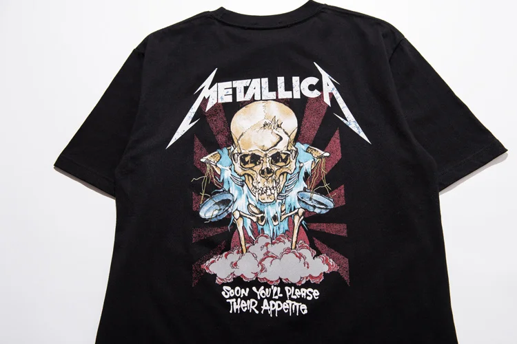 激レア！！METALLICA Kanye Westロゴ入りtシャツ-