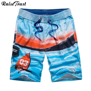 

Raise Trust Men's Beach Beach Summer Casual Couple Swimwear gay men print fashion seaside Board Short Women Streetwear 1740#