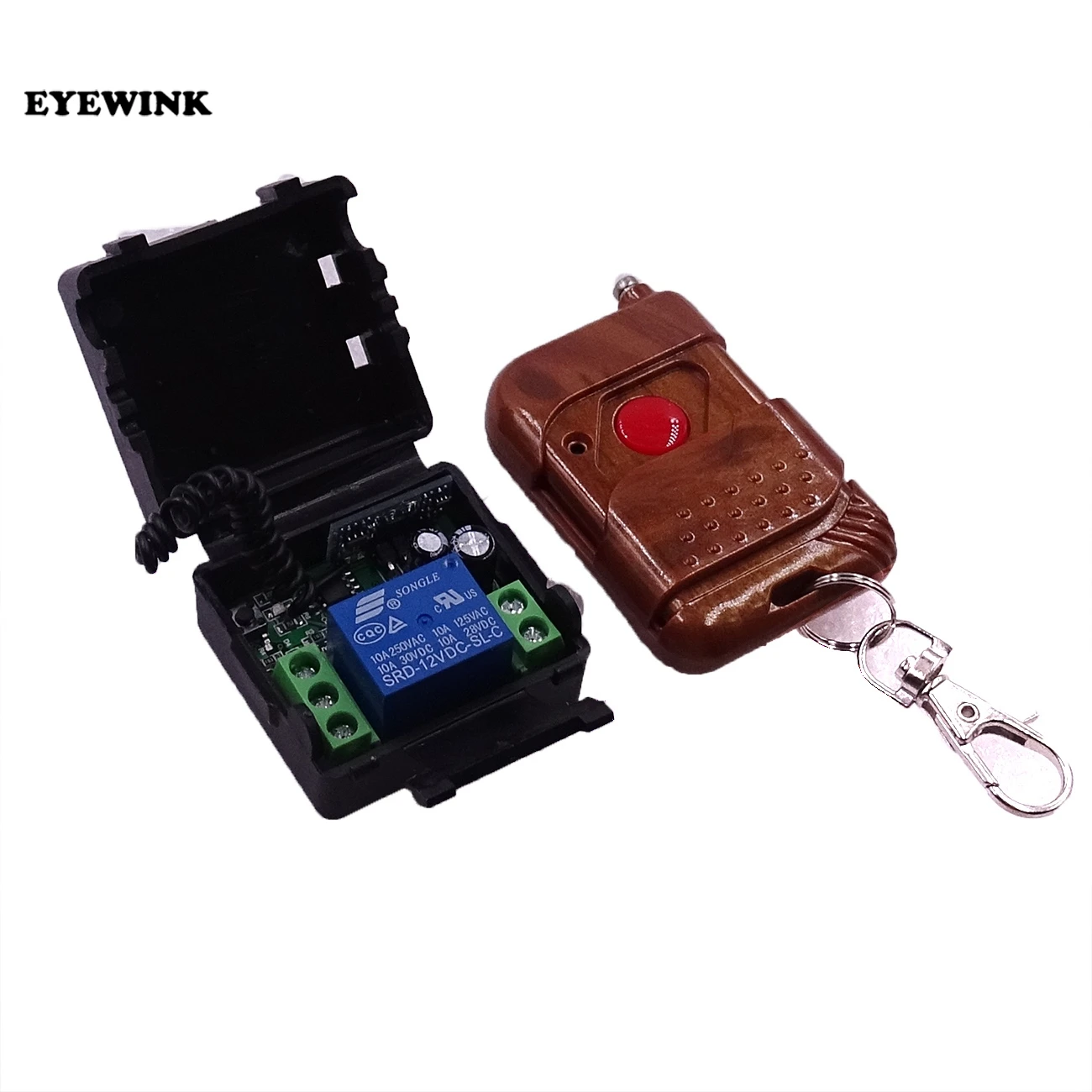

DC 12v 10A relay 2CH wireless Remote Control Switch Transmitter+ Receiver car