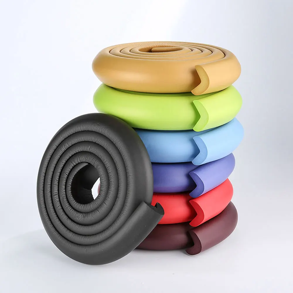 

1Pc 2M Baby Bumper Strip Safety Table Desk Edge Guard Home Cushion Guard Strip Safe Protection Children Bar Strip Soft Thicken
