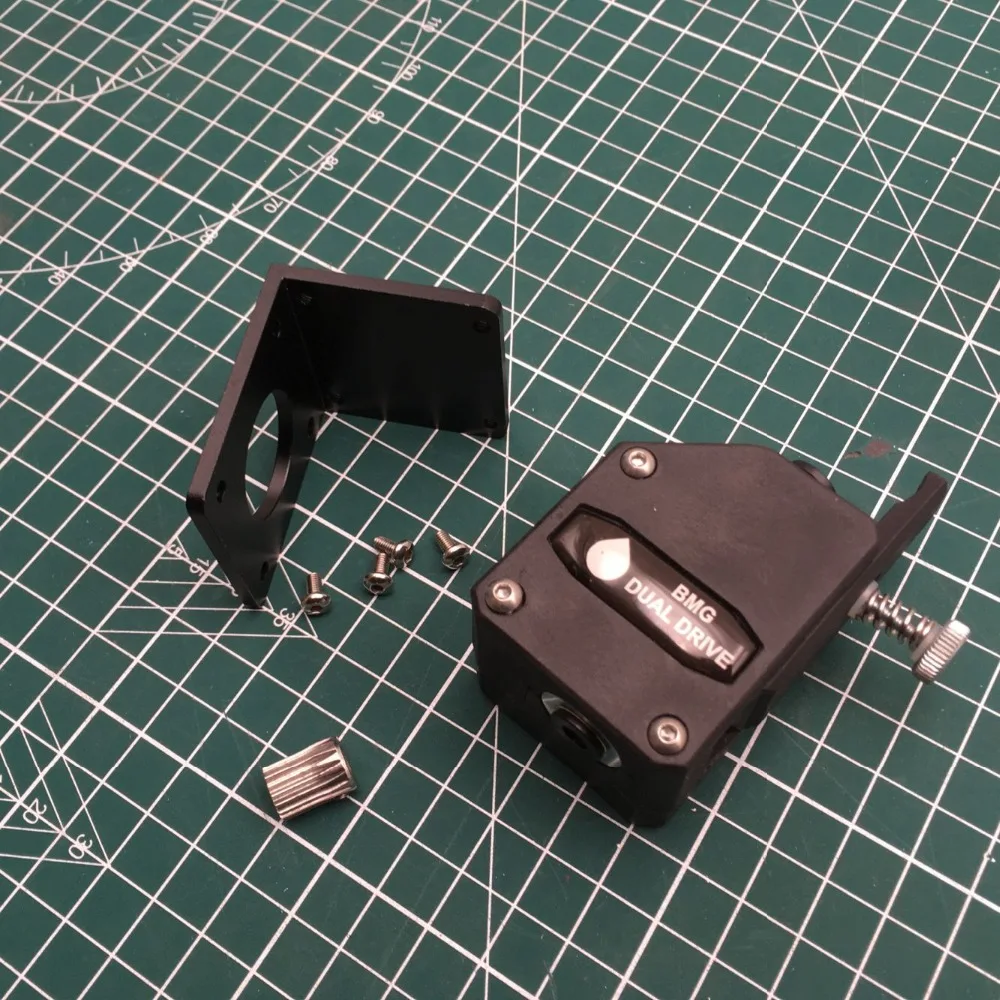 1 шт. обновления Ender 3/CR 10 3D принтер Алюминий CR BMG крепление dual drive экструдер