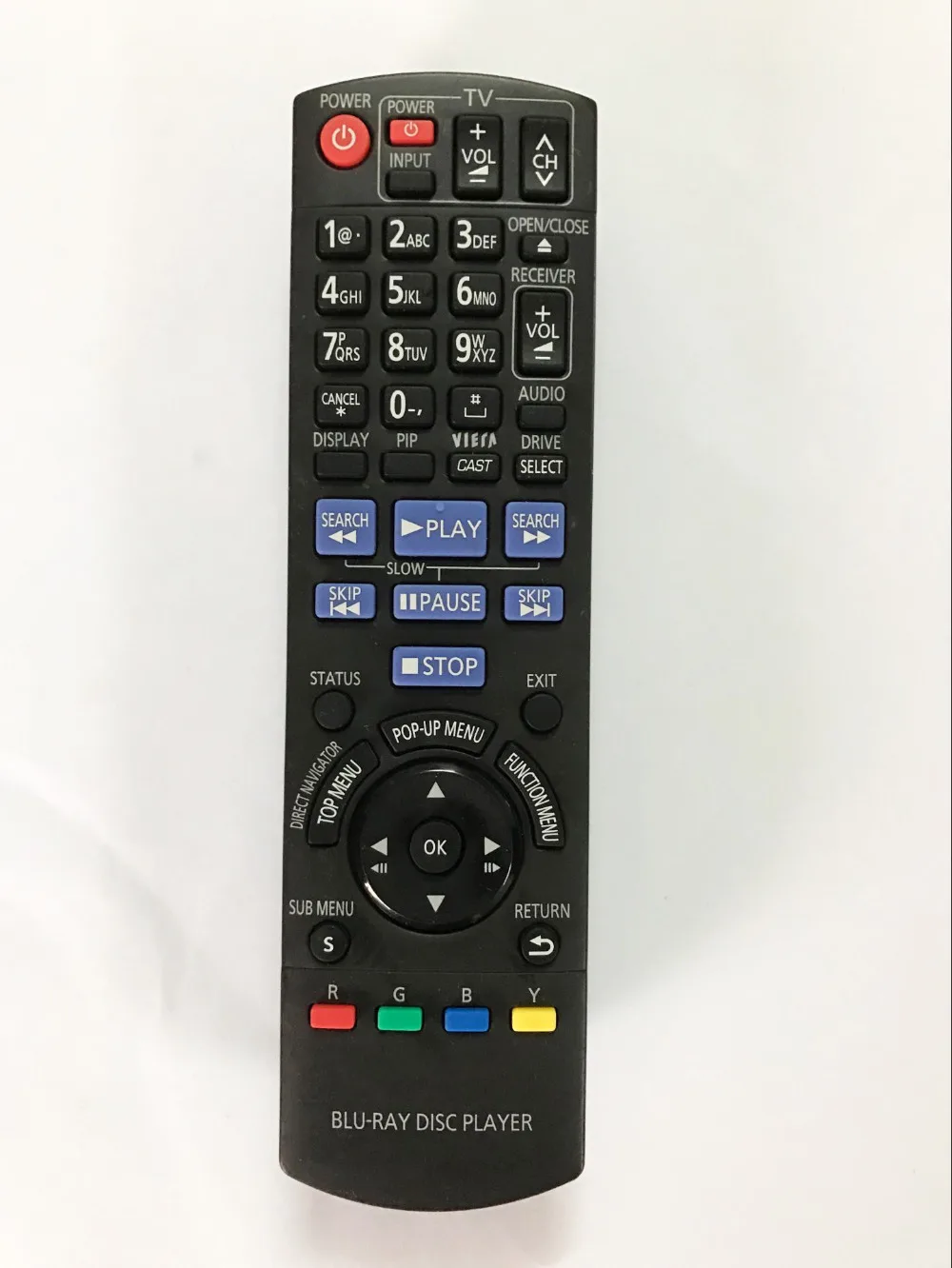 Used Original Remote Control N2QAKB000076 for Panasonic Blu Ray DVD