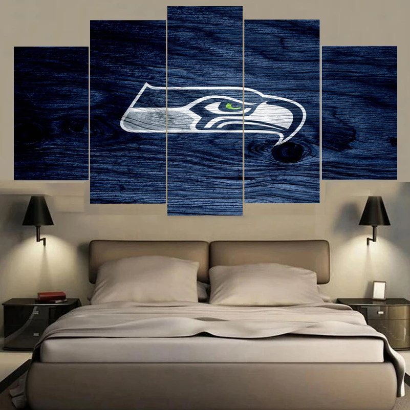 Canvas Paintings Seattle Seahawks Wall Picture Modern Home Decor Living Room Bedroom Wall Art