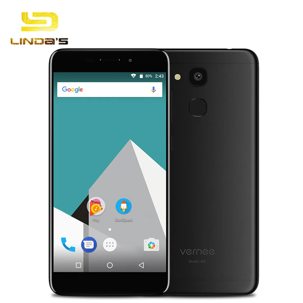 Vernee M5 4G Smartphone Android 7.0 5.2 inch MTK6750 Octa Core Mobile 4GB 32GB Fingerprint 13.0MP Rear-facing Camera Cell Phone | Мобильные
