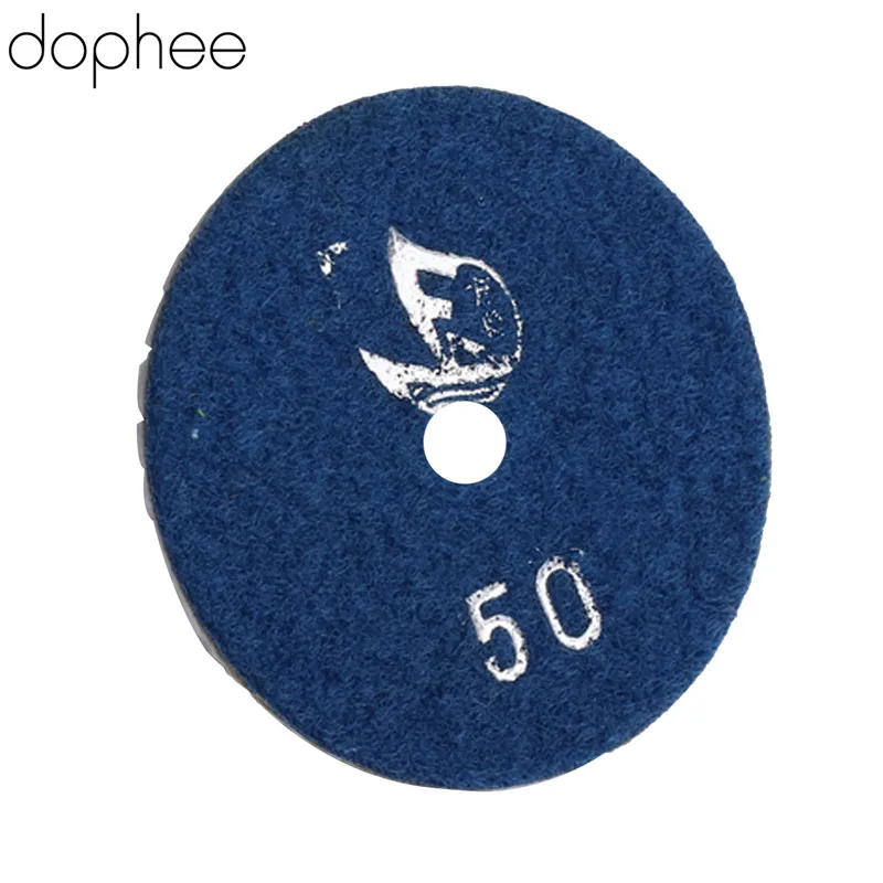 Dophee 80 мм/3 &quotGrits #50 Профессиональные влажные/сухие гранитные бетонные мраморные