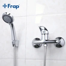 Frap 1 компл. Простой стиль смеситель для душа ванная комната кран холодной и горячей воды смеситель Одной ручкой Torneira F2003