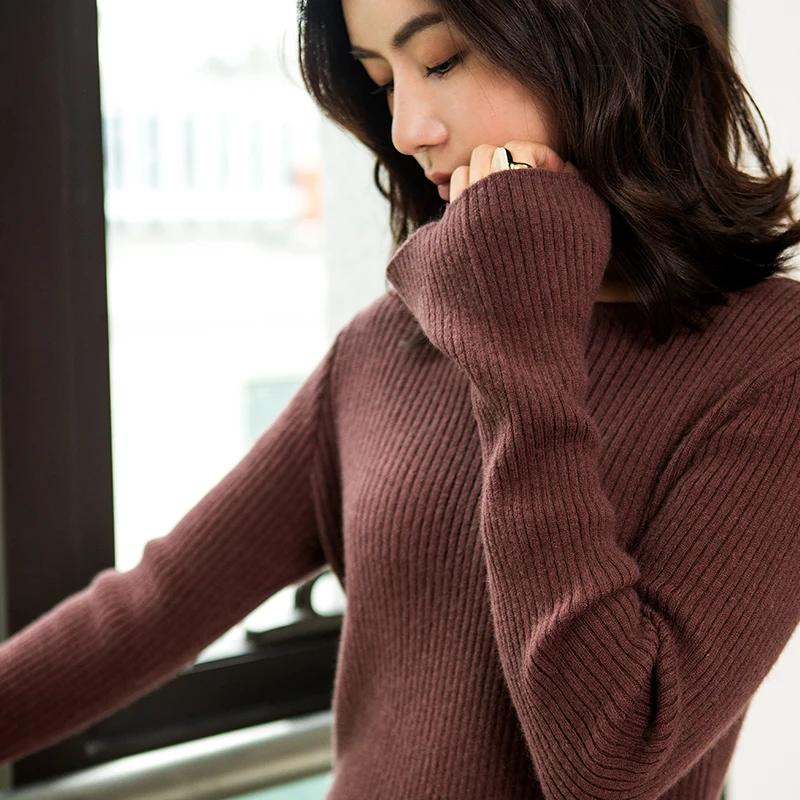 adohon 2018 womens winter Cashmere sweaters and auntmun women knitted Pullovers High Quality Warm Female Oneck Solid Casual adohon 2018 womens winter Cashmere sweaters and auntmun women knitted Pullovers High Quality Warm Female Oneck Solid Casual