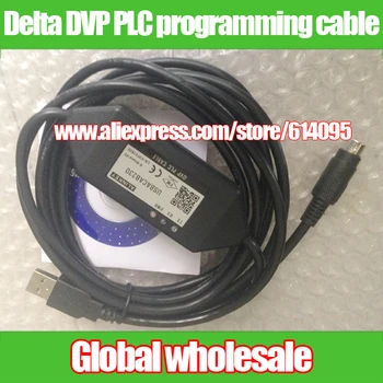 

1pcs USBACAB230 USB port for Delta DVP PLC programming cable / PLC communication data download cable for Delta